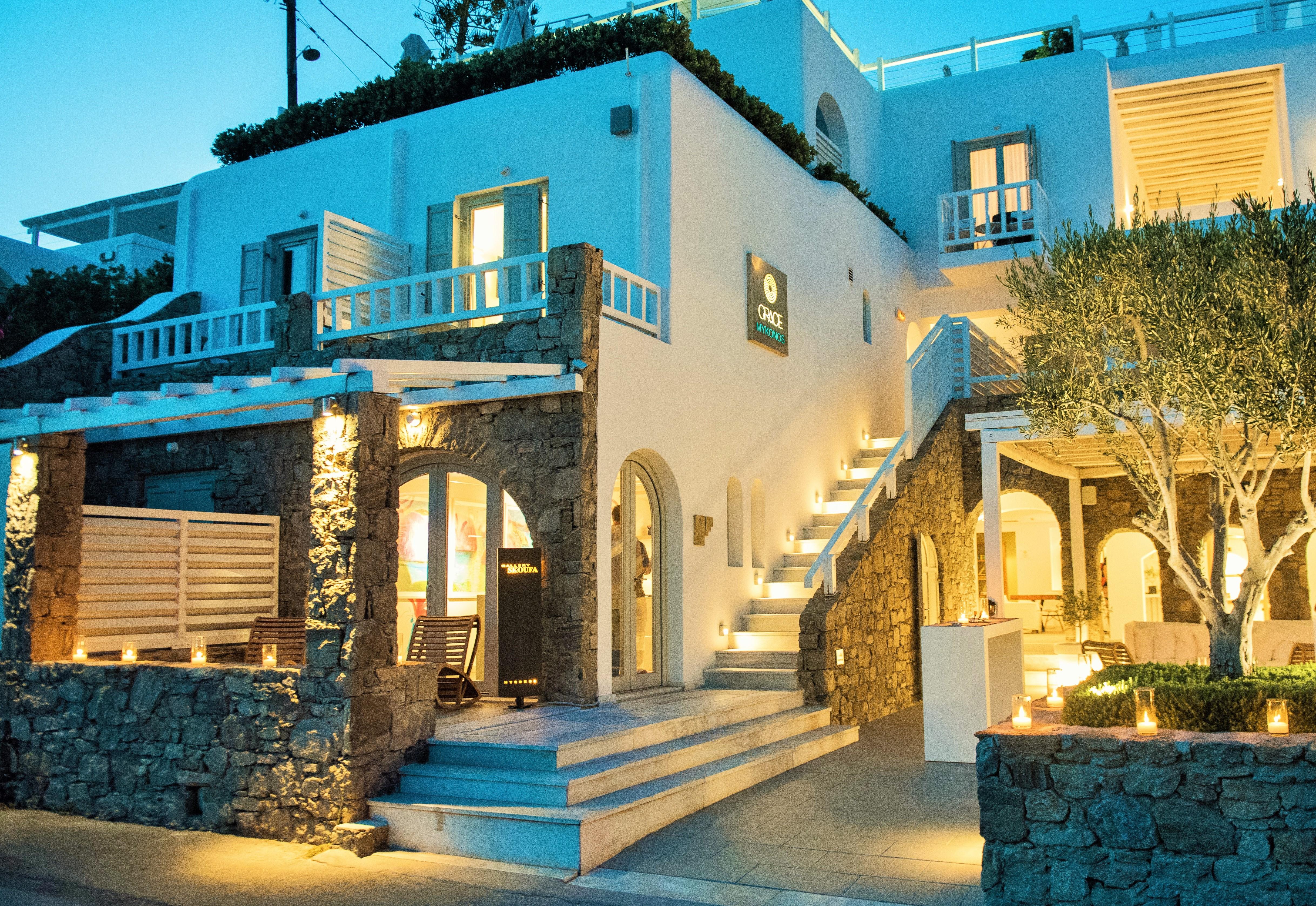 Grace Mykonos Hotel Agios Stefanos  Exterior foto